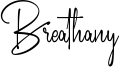 Breathany Font