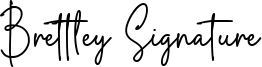 Brettley Signature Font