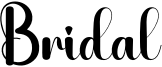 Bridal Font