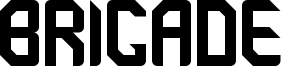 Brigade Font