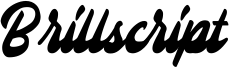 Brillscript Font