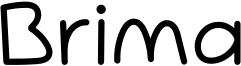 Brima Font