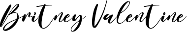 Britney Valentine Font