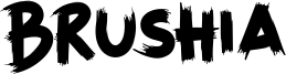 Brushia Font