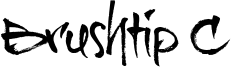 Brushtip C Font