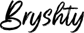 Bryshty Font