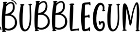 Bubblegum Font