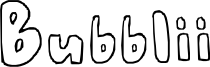 Bubblii Font