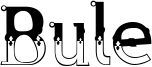 Bule Font