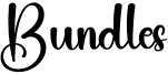 Bundles Font