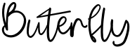 Buterfly Font