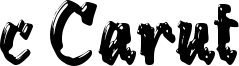 c Carut Font