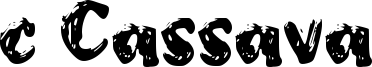 c Cassava Font