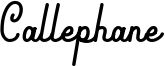 Callephane Font