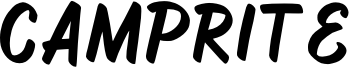 Camprite Font