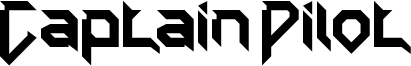 Captain Pilot Font