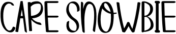Care Snowbie Font