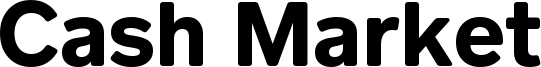 Cash Market Font