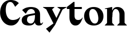 Cayton Font