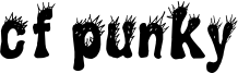 CF Punky Font