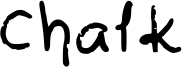 Chalk Font