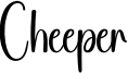 Cheeper Font