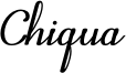 Chiqua Font