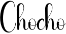 Chocho Font