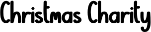 Christmas Charity Font