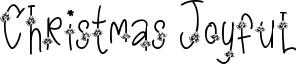 Christmas Joyful Font