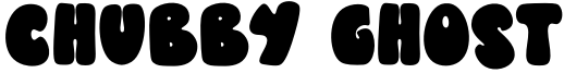 Chubby Ghost Font