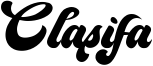 Clasifa Font