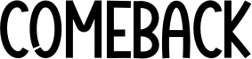 Comeback Font