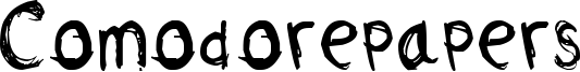 Comodorepapers Font