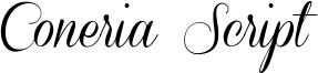 Coneria Script Font