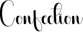 Confection Font