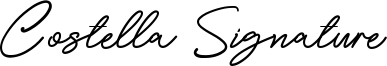 Costella Signature Font