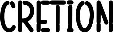 Cretion Font
