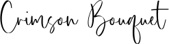 Crimson Bouquet Font