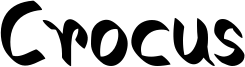 Crocus Font
