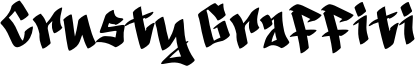 Crusty Graffiti Font