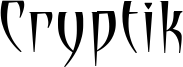 Cryptik Font