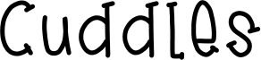 Cuddles Font