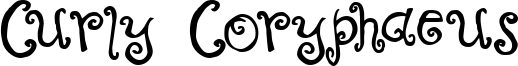 Curly Coryphaeus Font