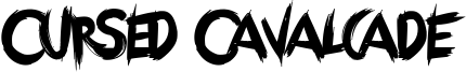 Cursed Cavalcade Font