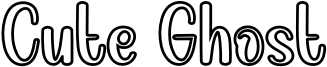 Cute Ghost Font