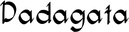 Dadagata Font