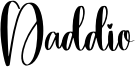 Daddio Font