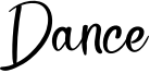 Dance Font