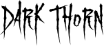 Dark Thorn Font